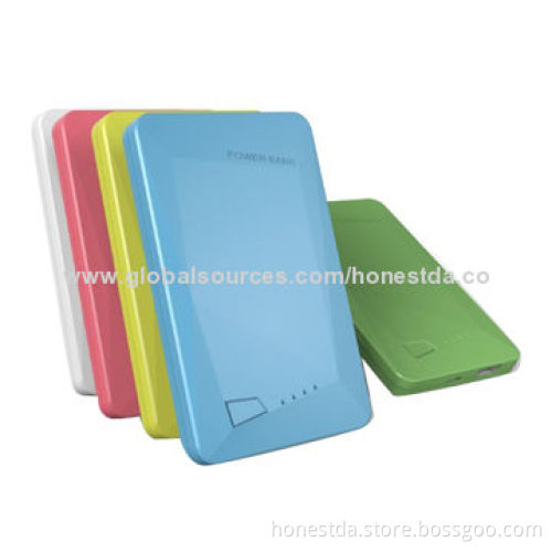 3,000mAh Excellent Power Banks with Polymer Battery for Smartphone
